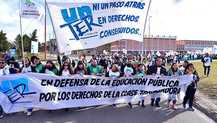 UnTER confirmó un paro de 48 horas en rechazo al proyecto de reforma del IPROSS