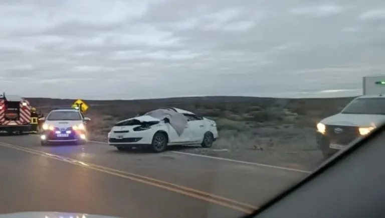 Trágico vuelco sobre la Ruta 237 deja una persona fallecida en inmediaciones de Villa El Chocón