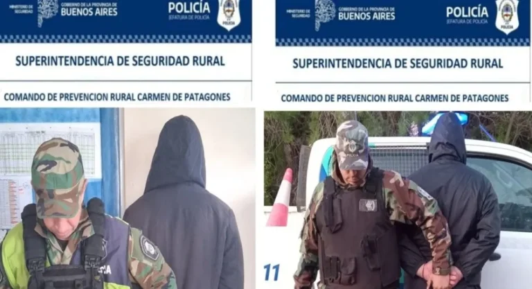 Sorpresa en los caminos rurales de Patagones: operativo con prófugos y cazadores ilegales