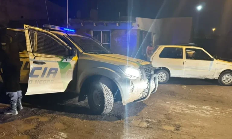 Fuga y captura en Viedma tras desobedecer una orden policial y escapar por los patios